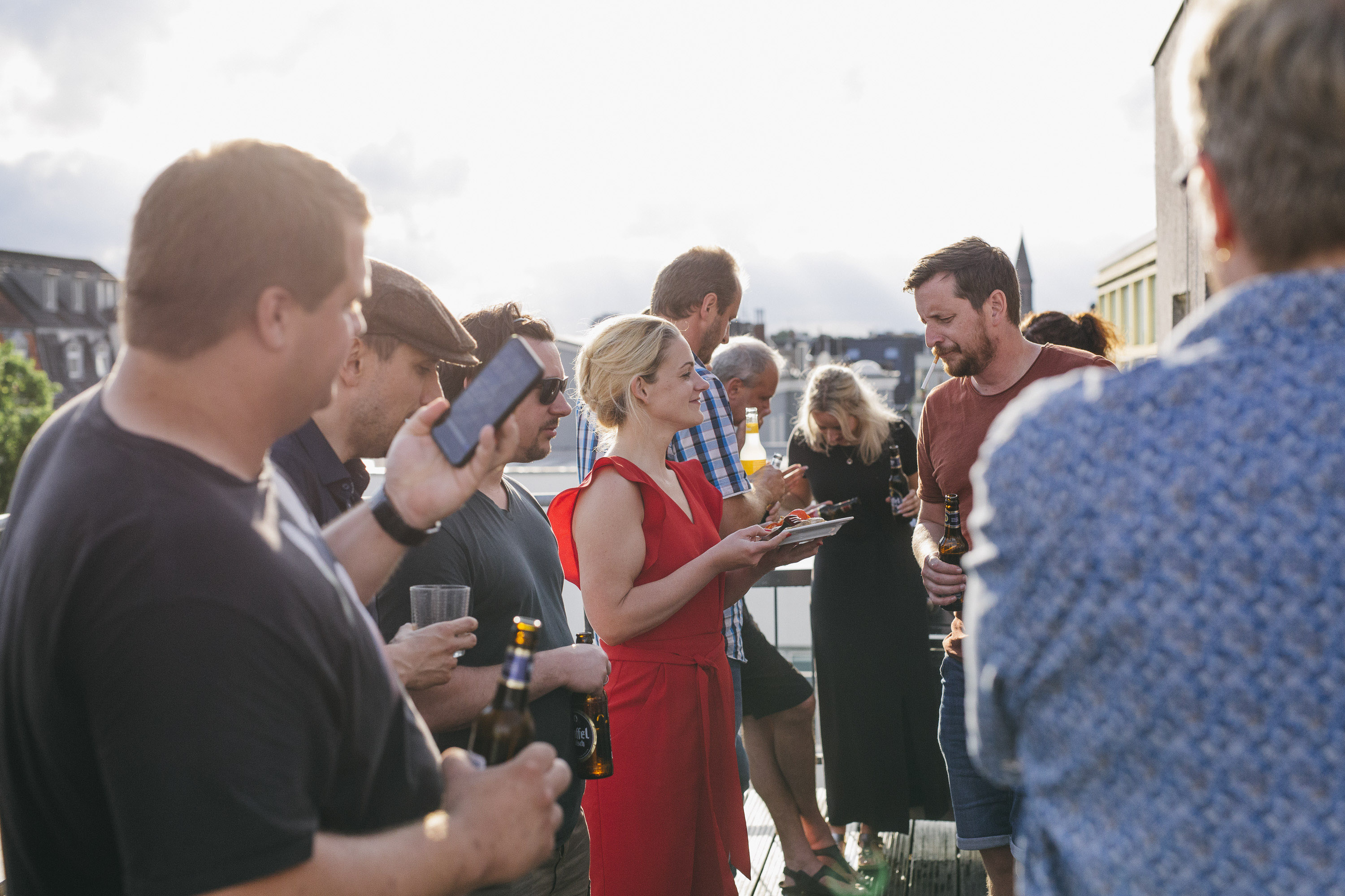 Businessreportage des Sommerevents von dimedis, Köln