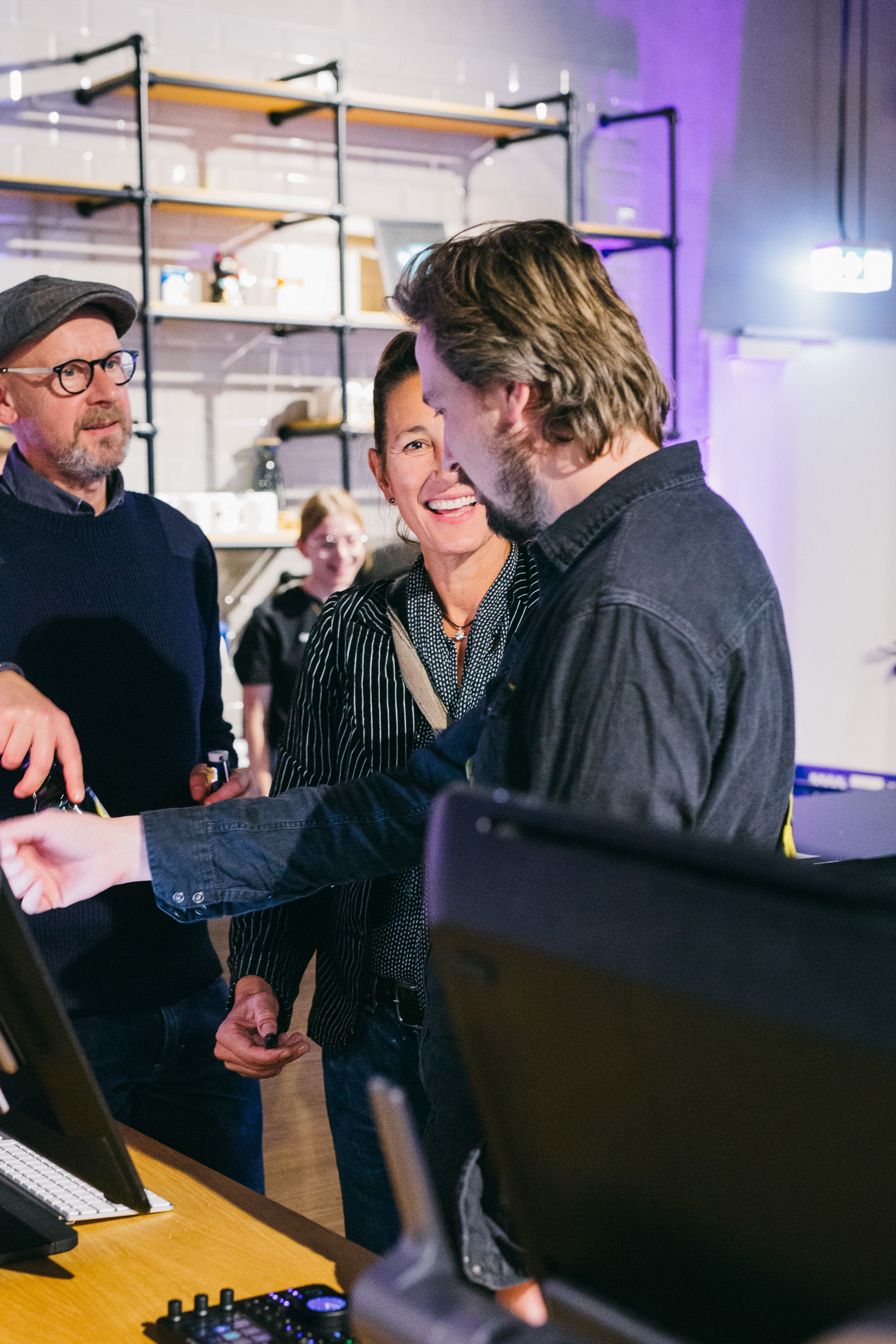 Trickfilmfestival in den Räumen von Wacom im Medienhafen Düsseldorf
