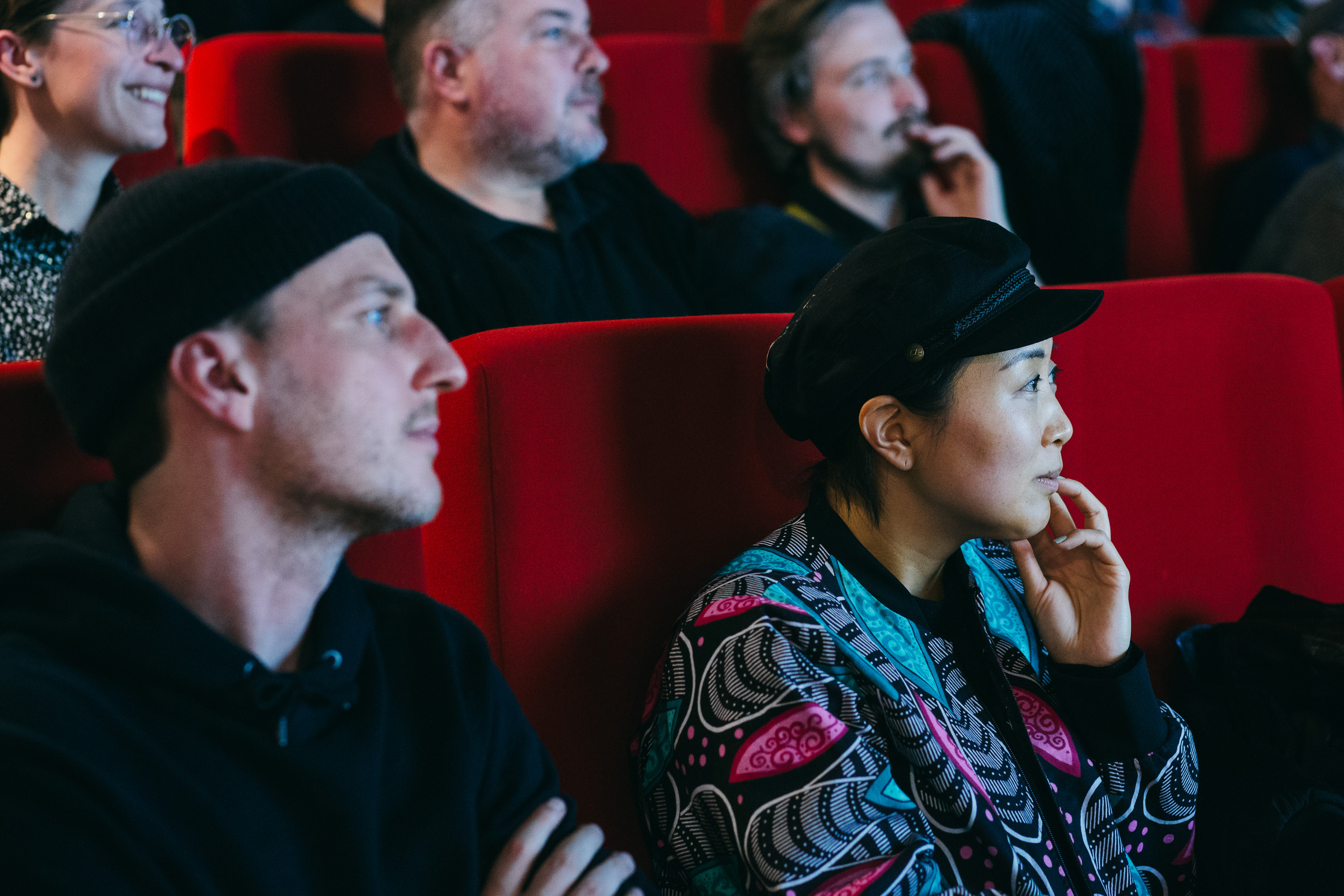 Talk von Fr&eacute;d&eacute;ric Schuld beim Trickfilmfestival in den R&auml;umen von Wacom in D&uuml;sseldorf