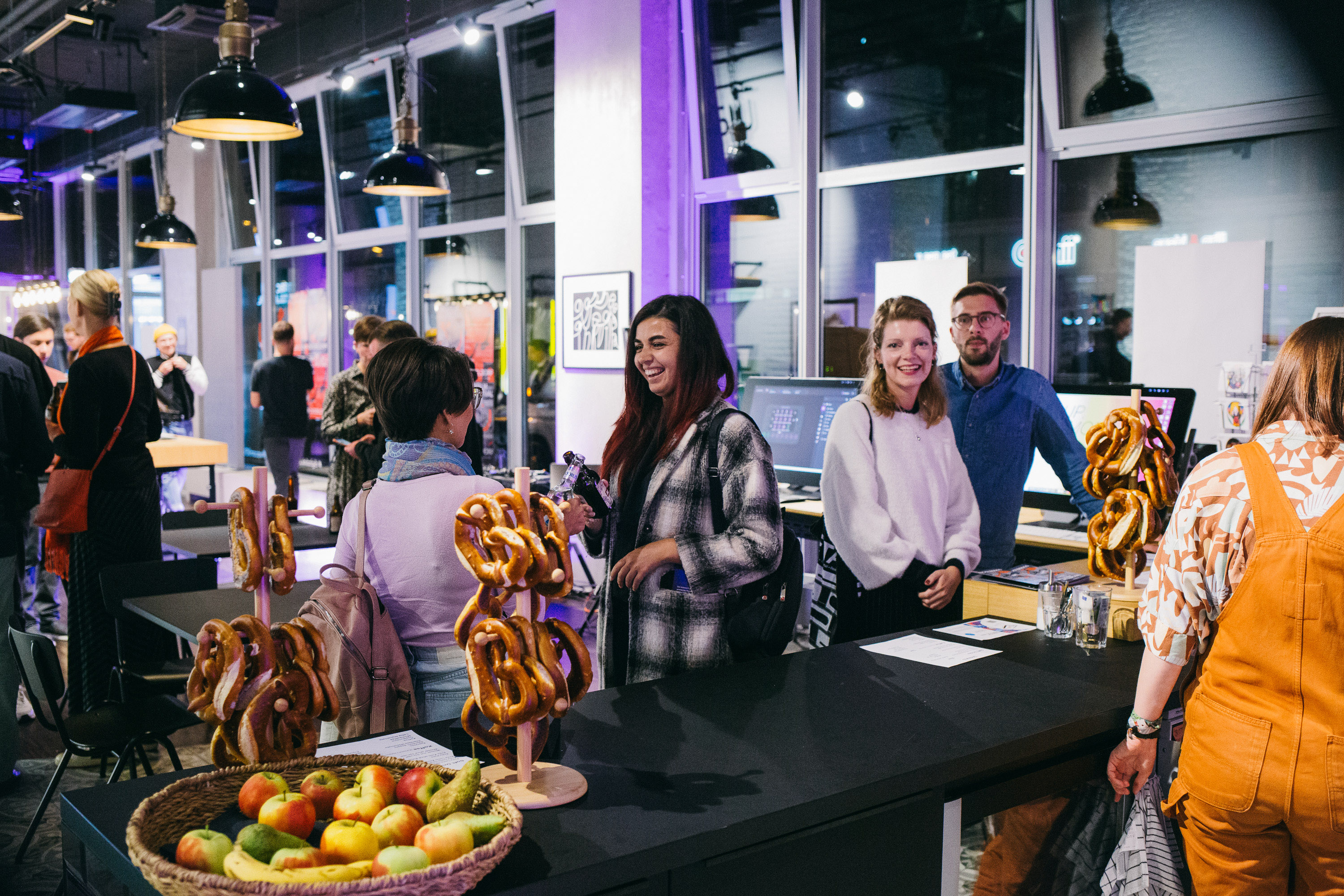 Trickfilmfestival in den R&auml;umen von Wacom im Medienhafen D&uuml;sseldorf