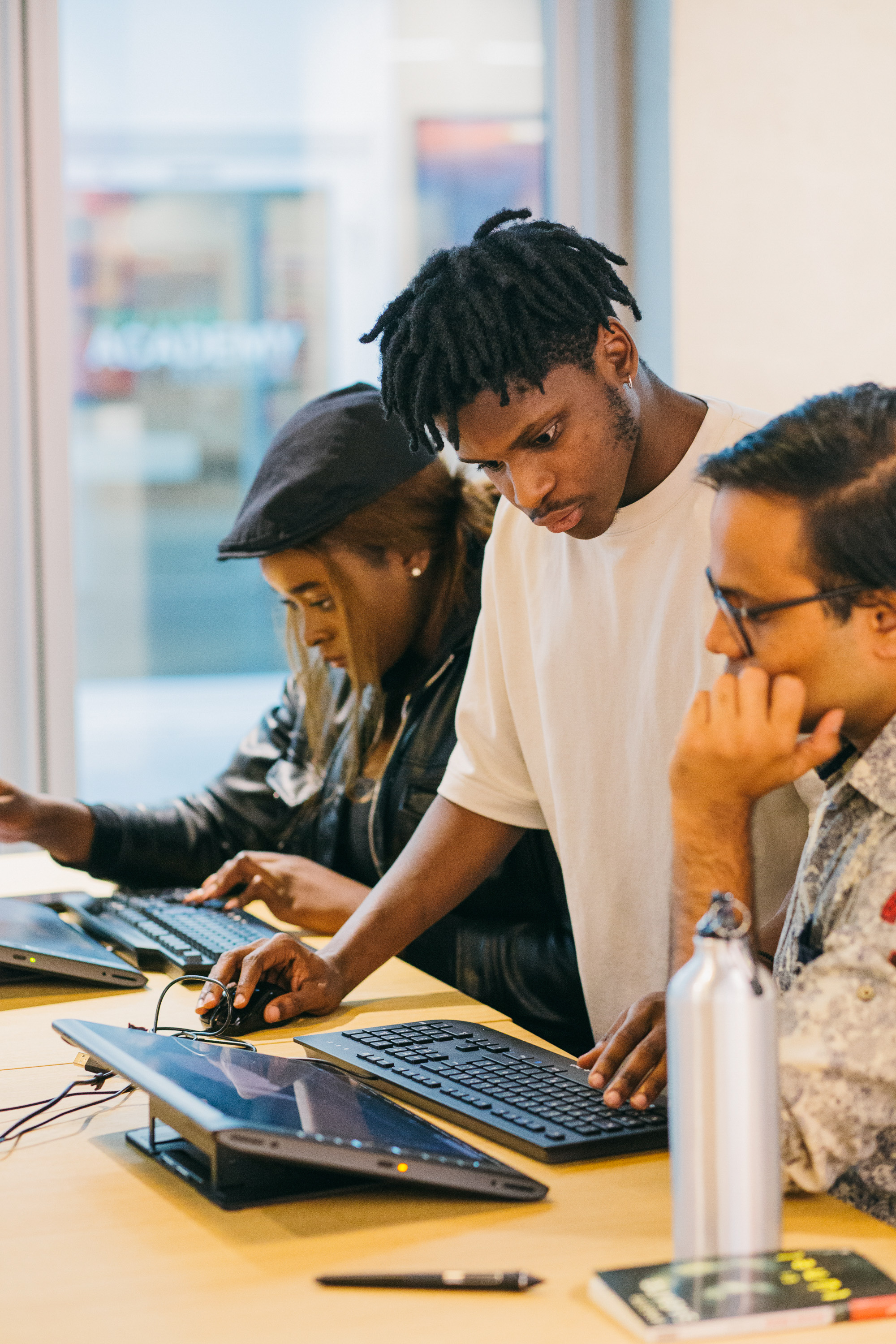 Workshop beim Trickfilmfestival in den R&auml;umen von Wacom in D&uuml;sseldorf