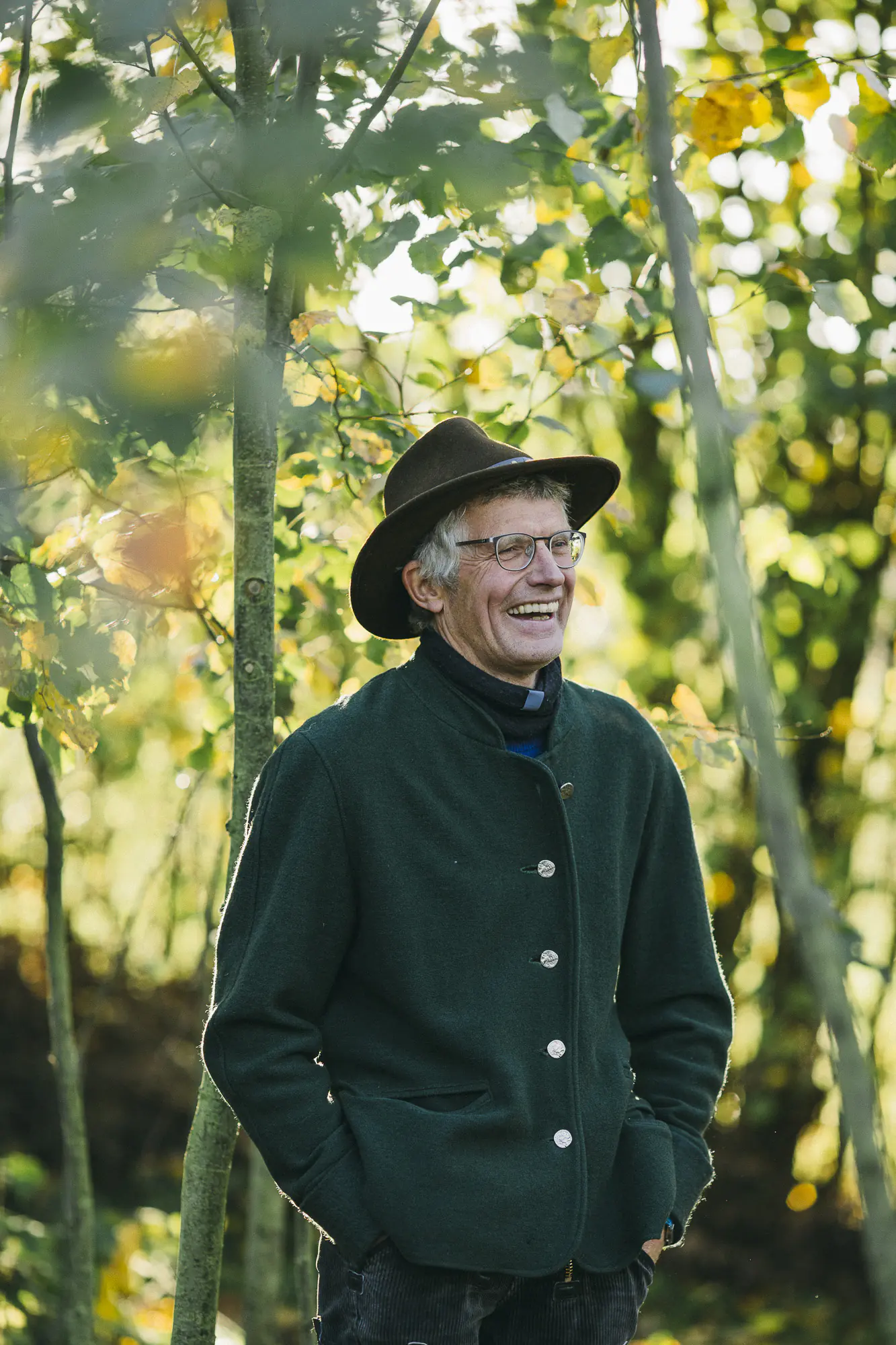 Portrait von Antonius Becker, Inhaber der Waldgärtnerei am Odin, Sundern im Sauerland